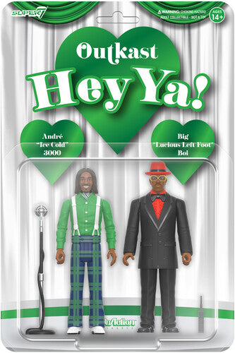 Outkast Reaction Figures Wave 04 - Outkast Hey Ya! - Super7 - OutKast - ReAction Figures Wv4 - Hey Ya! 2-Pack