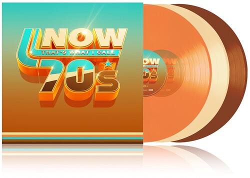Various Artists - Now That's What I Call The 70's / Various - Orange, Beige & Brown Colored Vinyl
