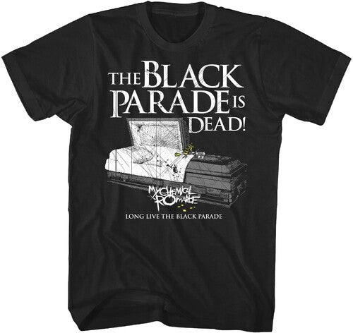 My Chemical Romance - Black Parade Coffin T-Shirt - Black - Adult Shirt