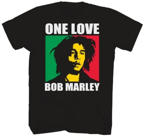 Bob Marley - One Love T-Shirt - Black - Adult Shirt