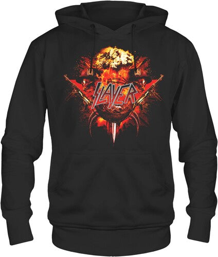 Slayer - Destroy / Gold Eagle - Pullover Hoodie - Black - Outerwear