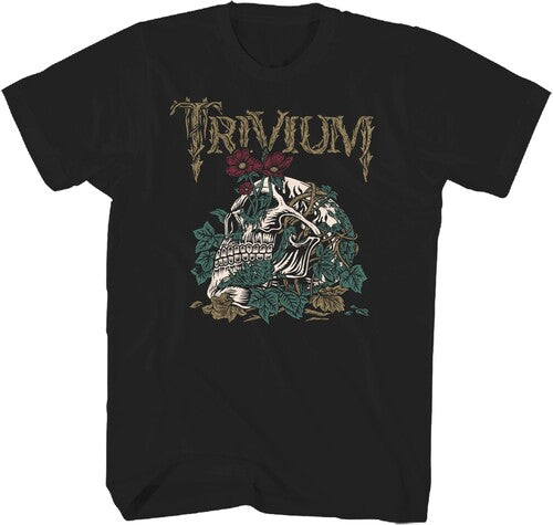 Trivium - Skeleton Head T-Shirt - Black - Adult Shirt