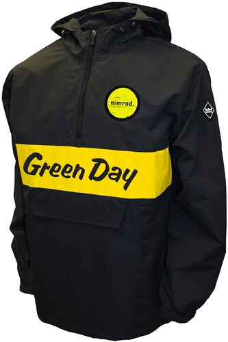 Green Day - Nimrod - Water Resistant Pullover Anorak - Black - Outerwear