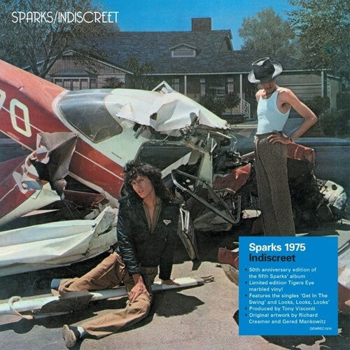 Sparks - Indiscreet: 50th Anniversary - Limited 'Tiger's Eye' Colored Vinyl