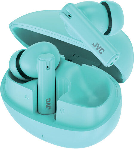 Jvc Ha-D6Tg Bluetooth True Wireless Earbuds Mint - JVC HA-D6TG Bluetooth 5.4 True Wireless Earbuds With Charging Case (Mint)
