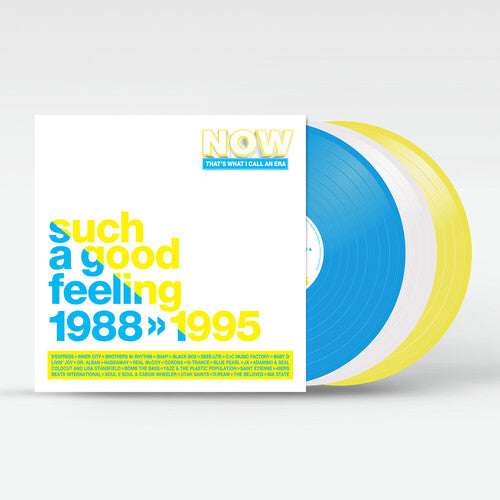 Now That's What I Call an Era-Such a Good Feeling - Now That's What I Call An Era-Such A Good Feeling: 1988-1995 / Various - Blue, White & Yellow Colored Vinyl