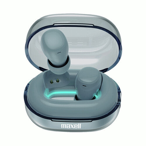 Maxell Ecolw Tune Out Bt Earbuds Tw Gray - Maxell ECO-LW Tune Out Bluetooth Earbuds True Wireless (Gray)
