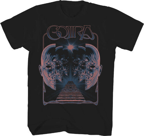 Gojira - Faces T-shirt - Black - Adult Shirt