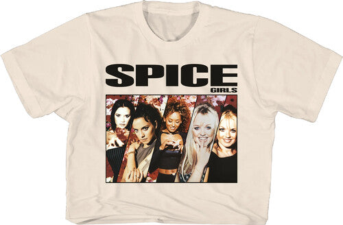 Spice Girls - Group Photo - 21" Cropped T-Shirt - Natural - Adult Shirt