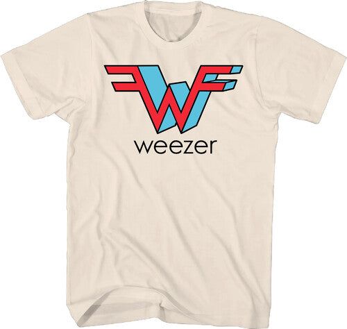 Weezer - Weezer Logo T-Shirt - Natural - Adult Shirt