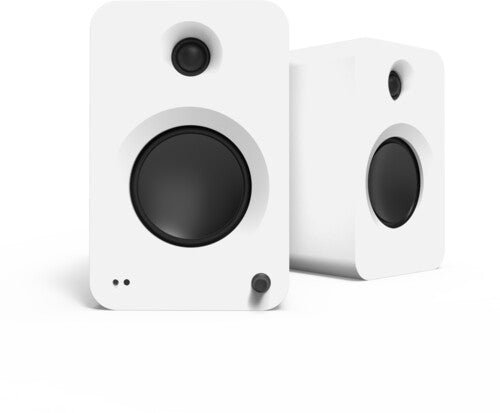 Kanto Renmw Bluetooth Bookshelf Speakers 200W Wht - Kanto RENMW Bluetooth Powered Bookshelf Speakers 200 Watts (Matte White)