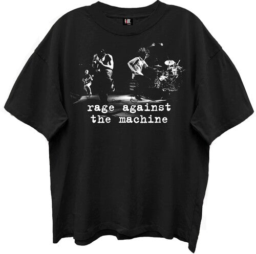 Rage Against The Machine - Band Photo - Giant Vintage T-Shirt - Black - Adult Shirt