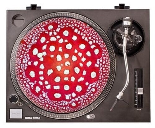 Bluescentric - Red Mushroom Cap Graphic Turntable Slip Mat