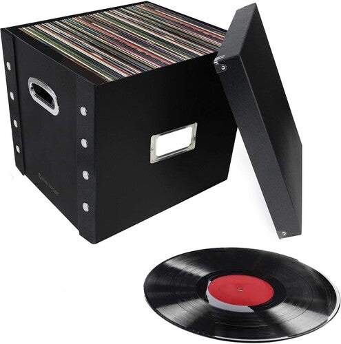 Snap-N-Store - Snap-n-store Vinyl Storage Box Black Sns01790