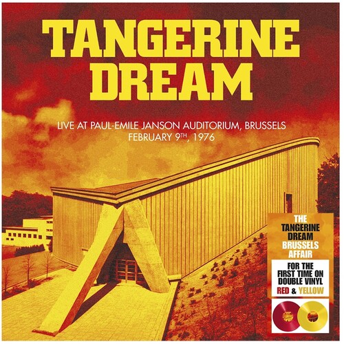 Tangerine Dream - Brussels 1976 - Red/yellow