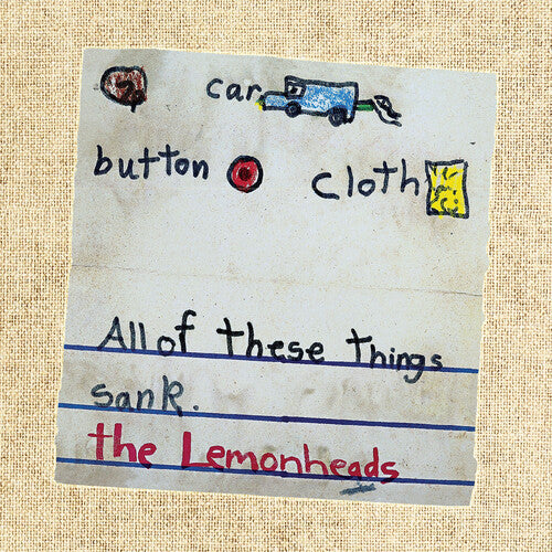 Lemonheads - Car Button Cloth - 30th Anniversary Edition