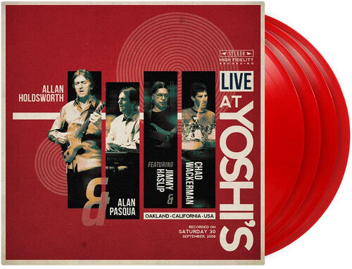Allan Holdsworth - Live At Yoshi's - Limited 180-Gram Translucent Red Colored Vinyl