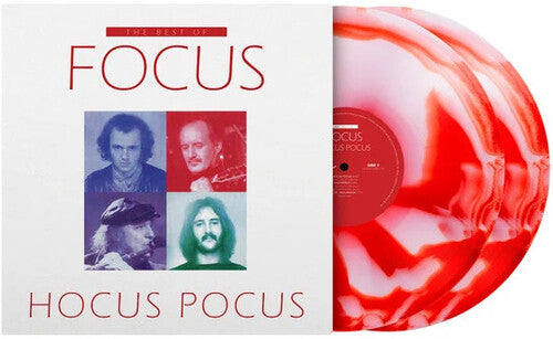 FOCUS - Best Of Focus (Hocus Pocus) - Limited 140-Gram Red & White Swirl Colored Vinyl