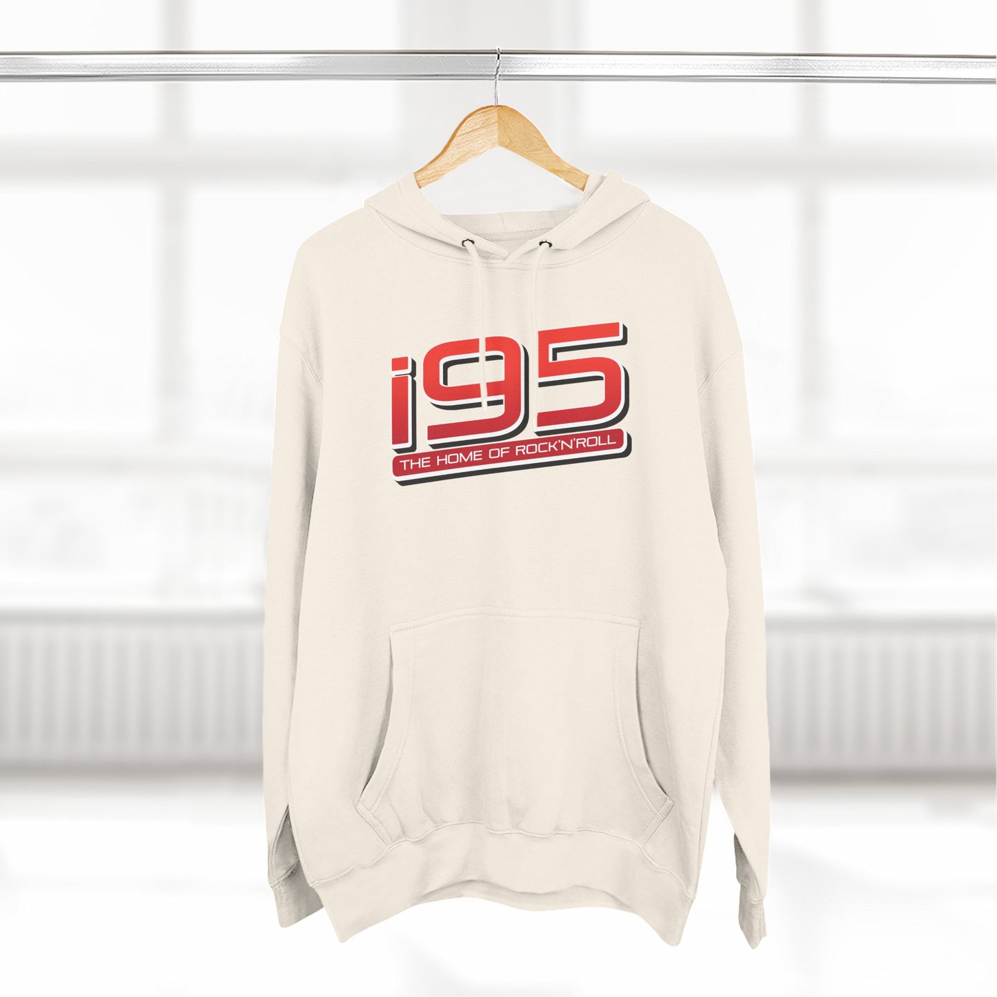 i95 Rock Three-Panel Fleece Hoodie