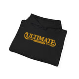 Ultimate Classic Rock Archive Logo Hoodie (Yellow Distressed)