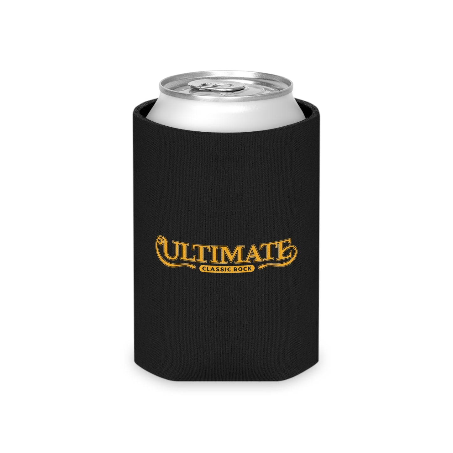 Ultimate Classic Rock Archive Logo Can Cooler (Yellow)