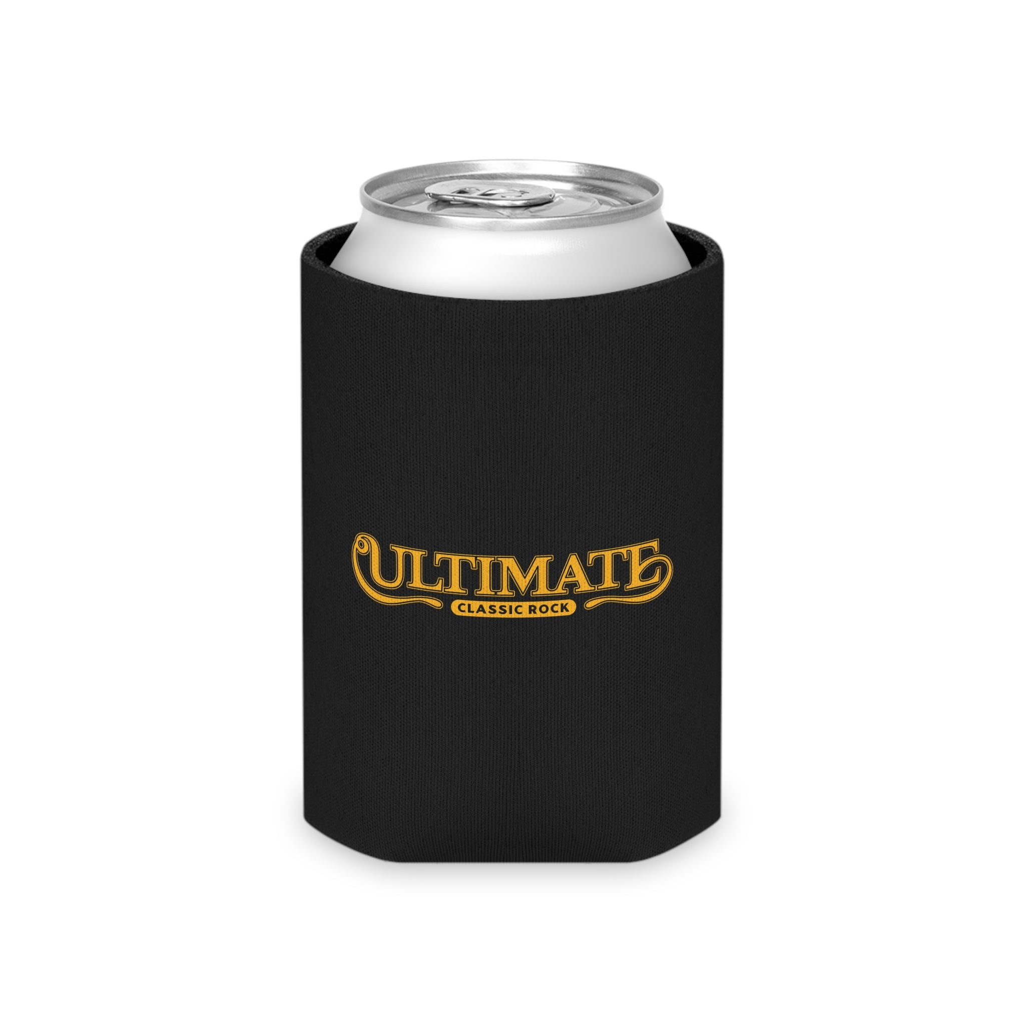 Ultimate Classic Rock Archive Logo Can Cooler (Yellow)