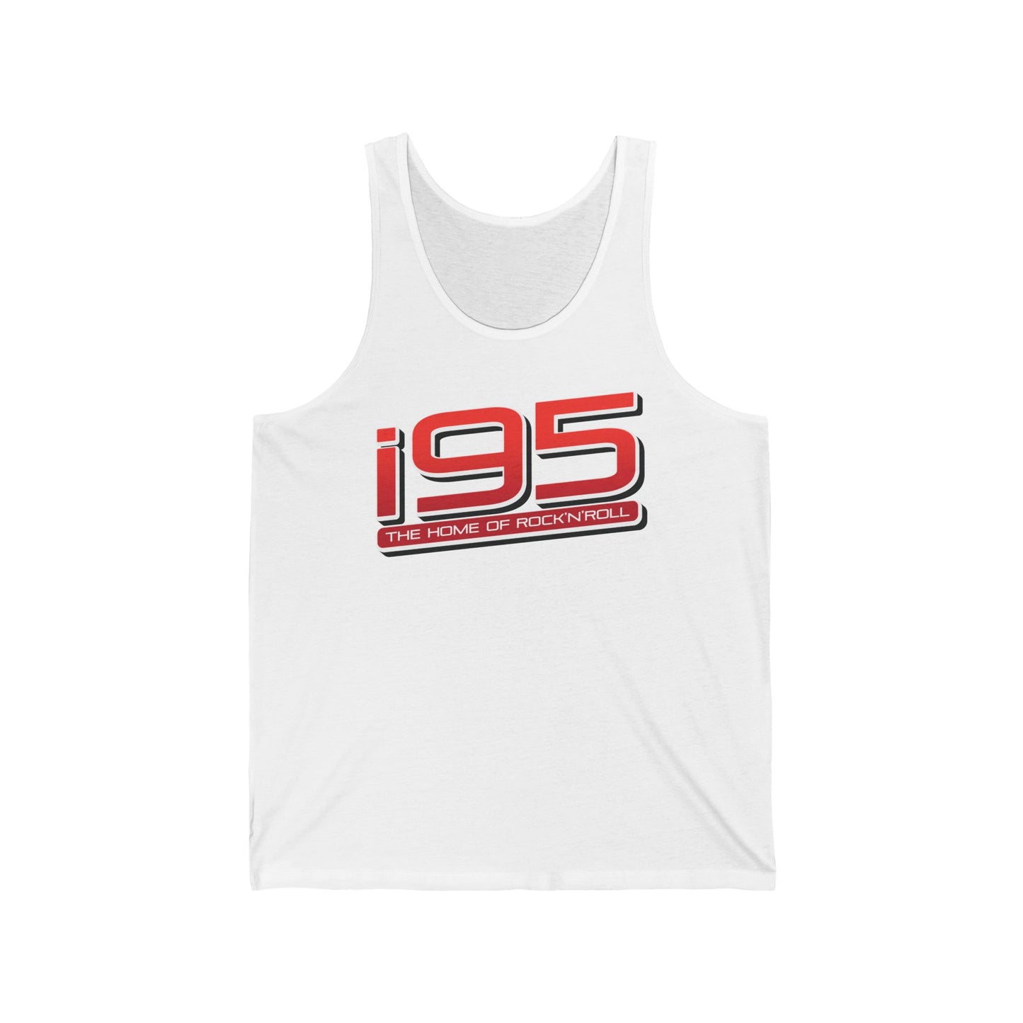 i95 Rock Logo Unisex Jersey Tank