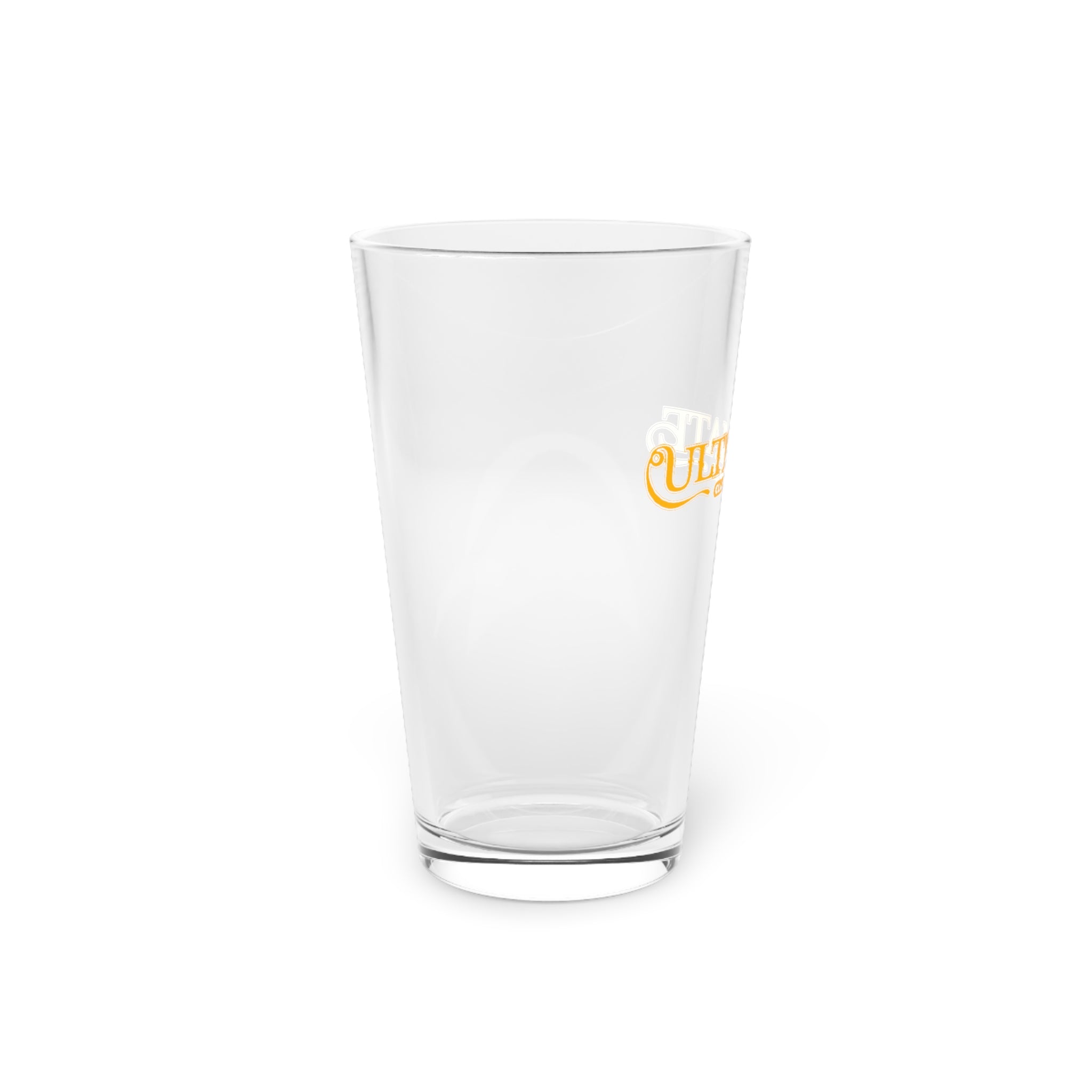 Ultimate Classic Rock Archive Pint Glass (Yellow)
