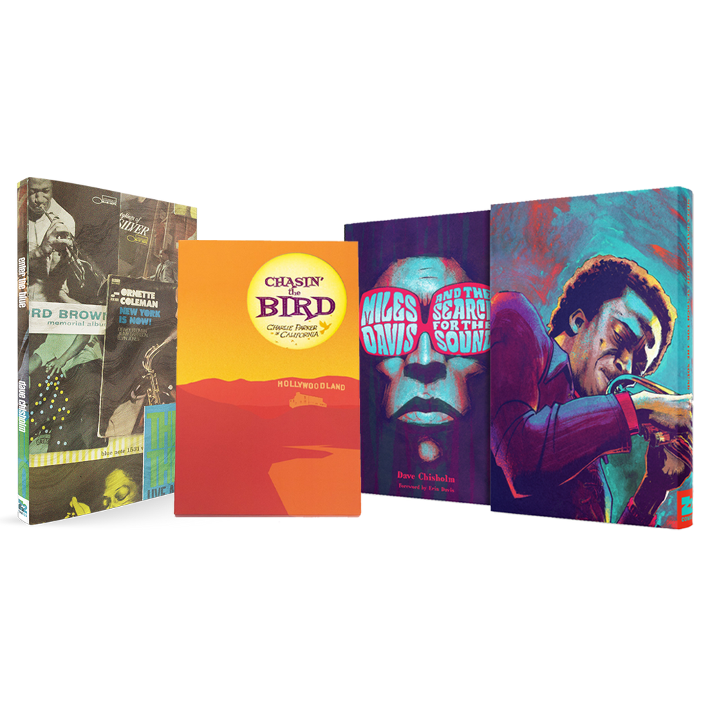 Dave Chisholm 3-Book Deluxe Bundle: Miles Davis, Blue Note Records & Charlie Paker