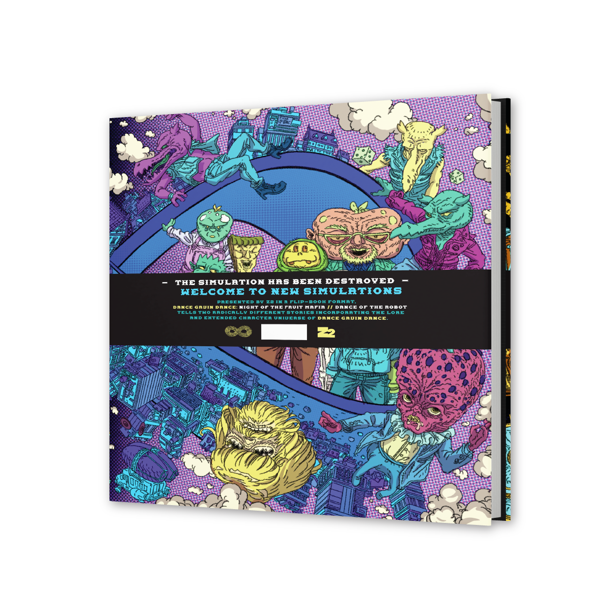 Dance Gavin Dance: Night of the Fruit Mafia // Dance of the Robot - Graphic Novel (Standard Edition)