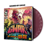 GWAR: 'The Return of Gor Gor' Signed Platinum Edition Comic Book + Vinyl LP (Limited Edition Fruit Punch)