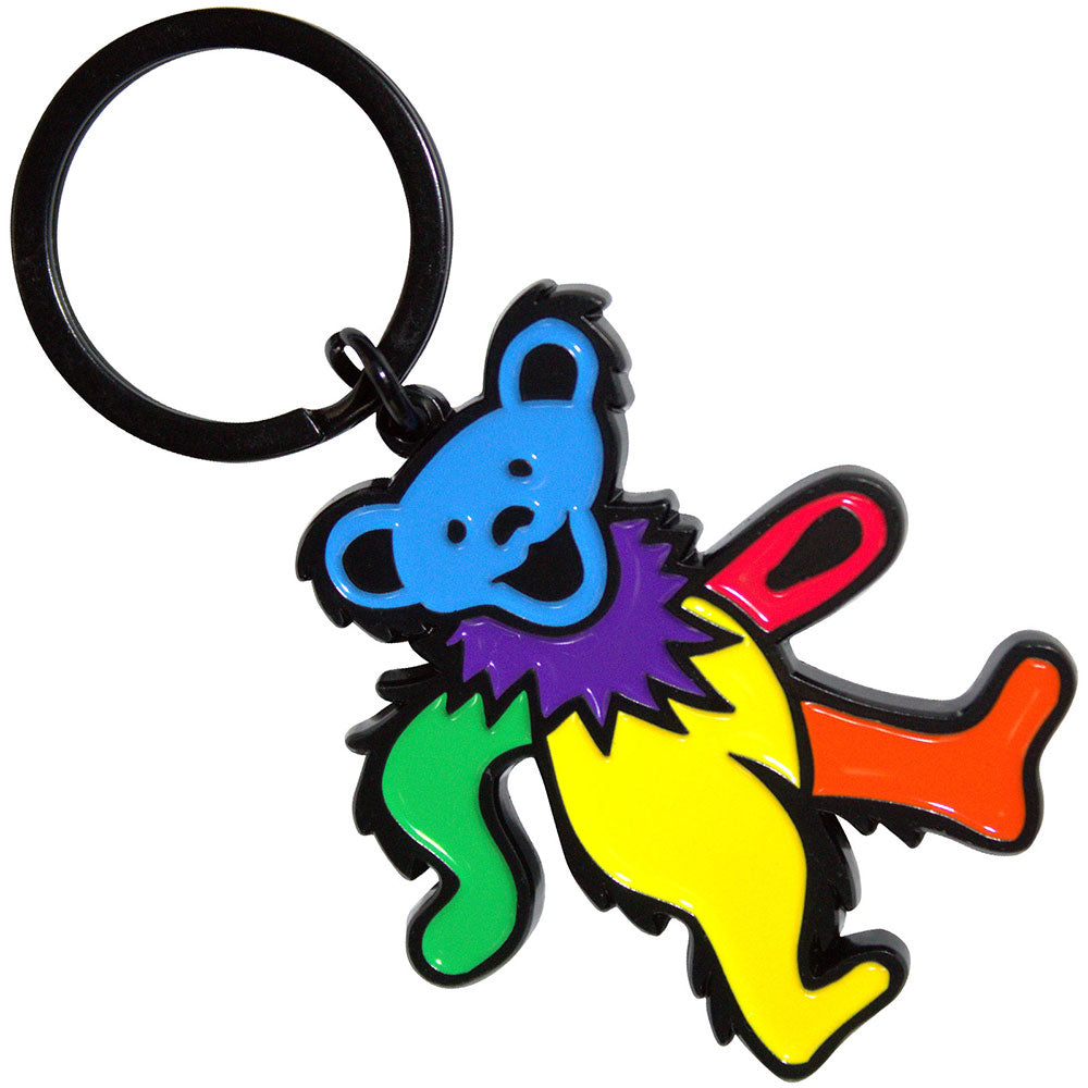 Grateful Dead Yellow Body Dancing Bear [Keychain]