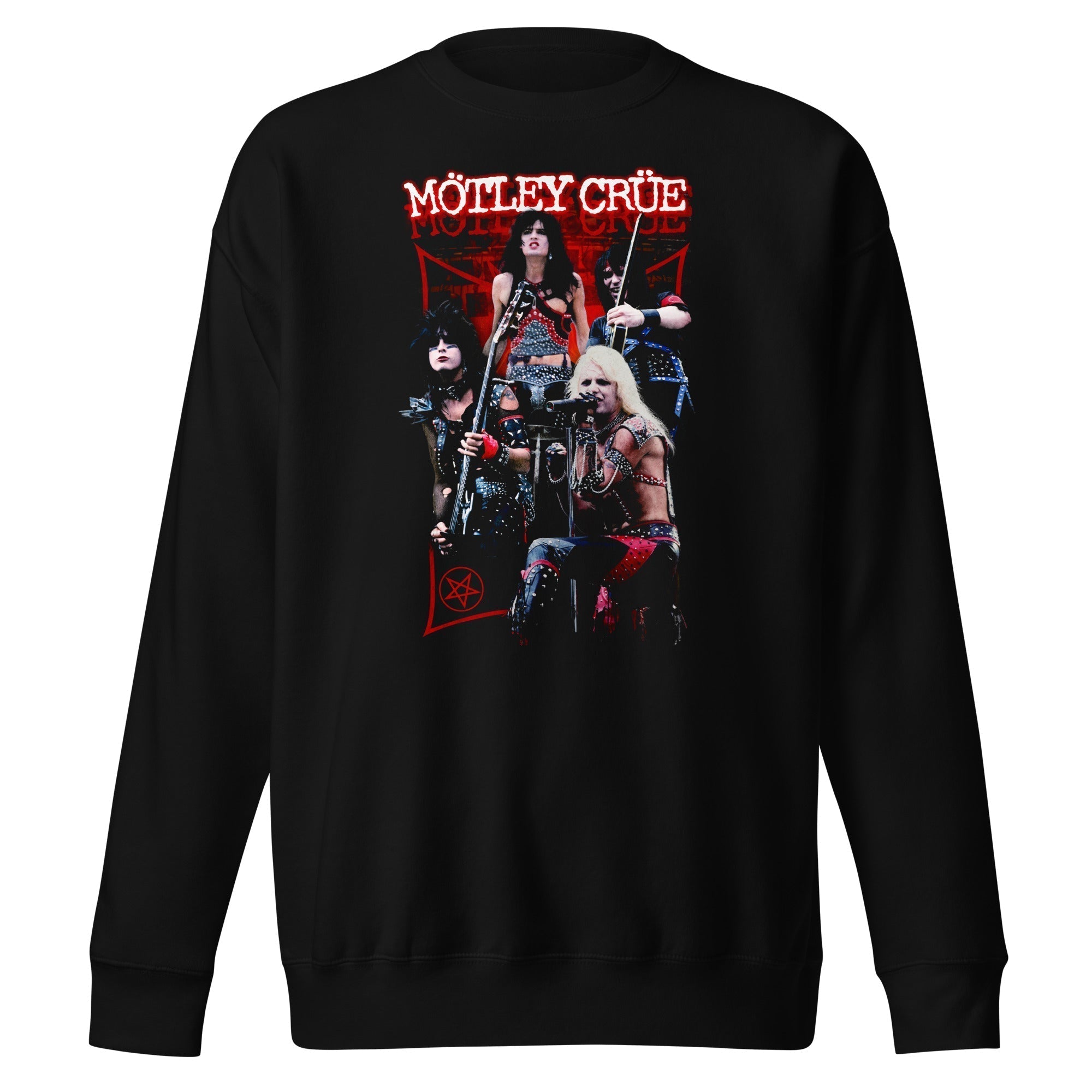 MERCHMOMENT Motley Crue - Live Sweatshirt [Apparel]