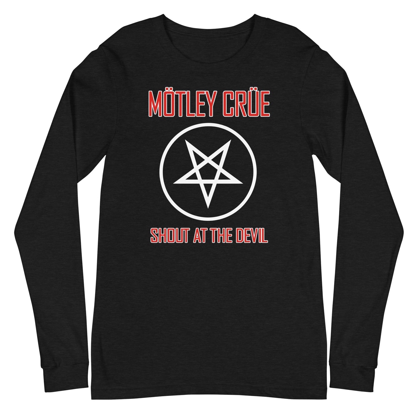 MERCHMOMENT Motley Crue - Pentagram Shout Long Sleeve T-Shirt [Apparel]