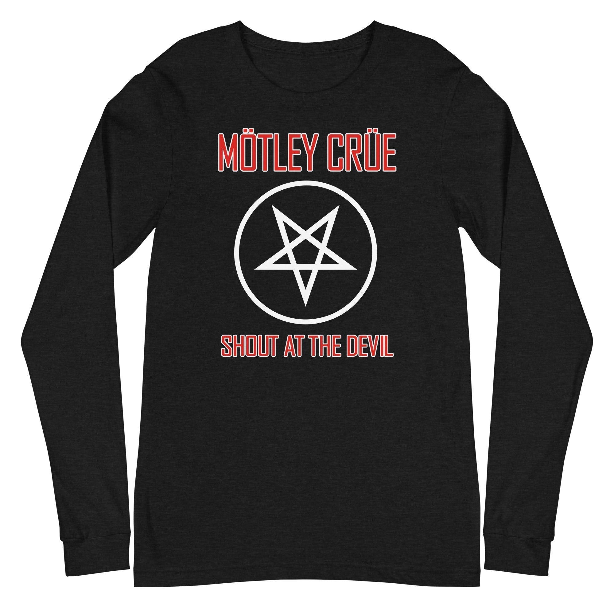 MERCHMOMENT Motley Crue - Pentagram Shout Long Sleeve T-Shirt [Apparel]