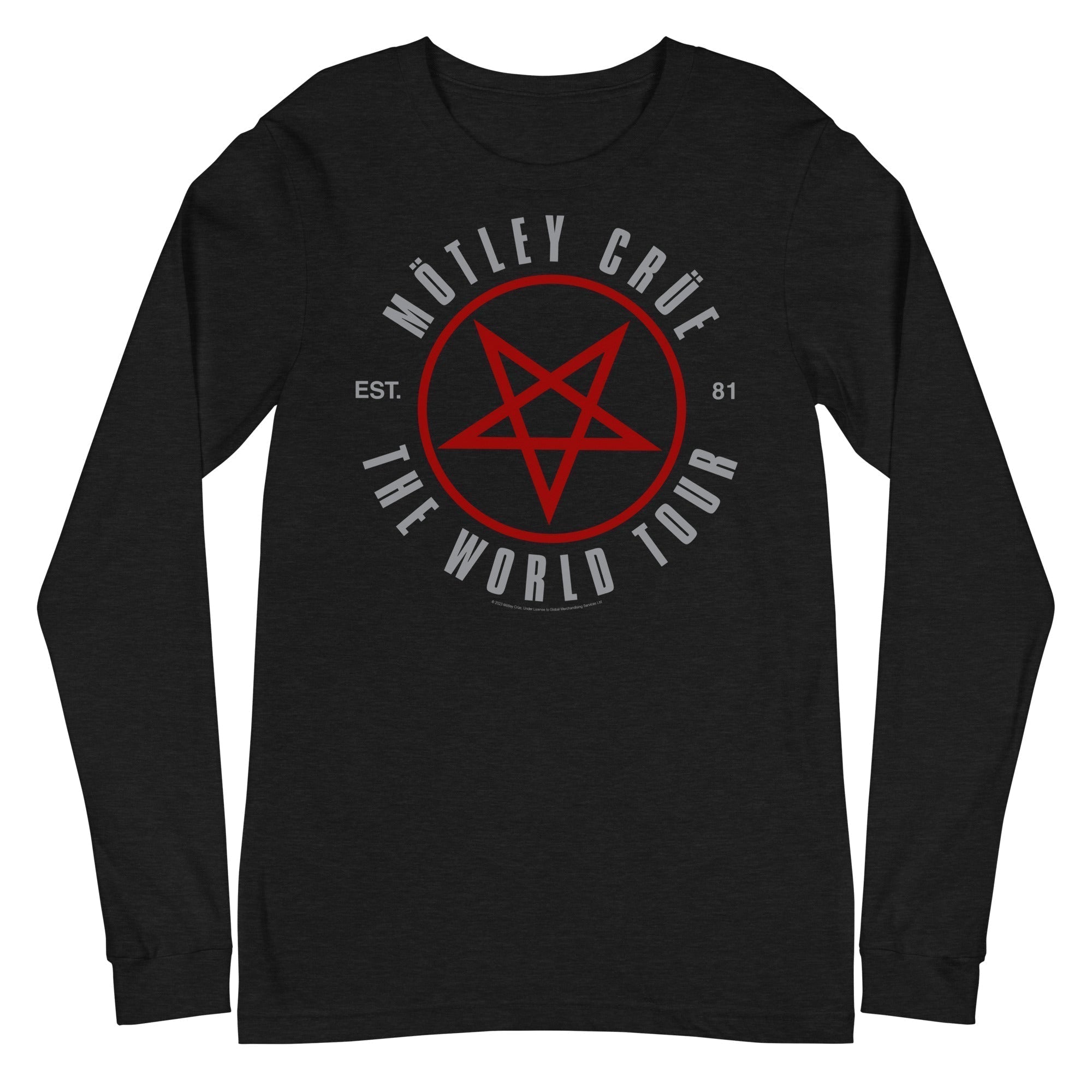MERCHMOMENT Motley Crue - The World Tour Long Sleeve T-Shirt [Apparel]