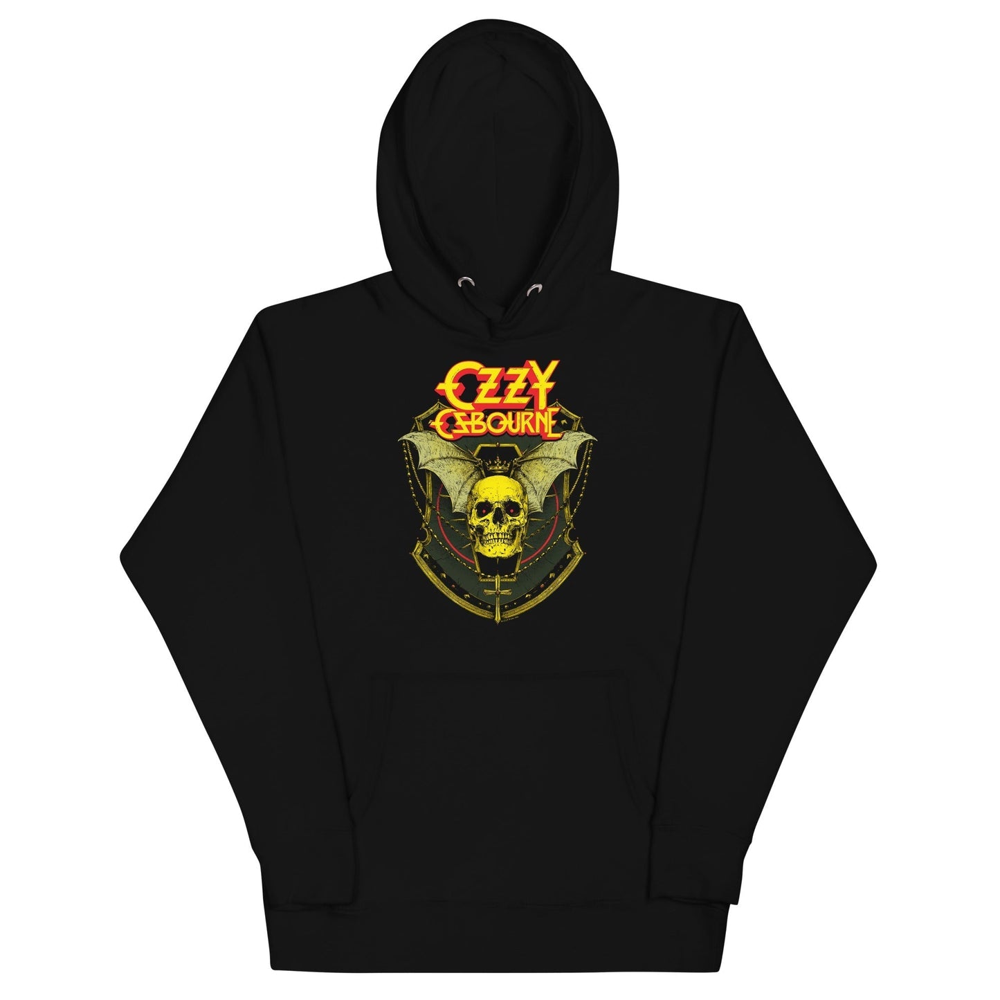 MERCHMOMENT Ozzy Osbourne - Bat Skull Hoodie [Apparel]