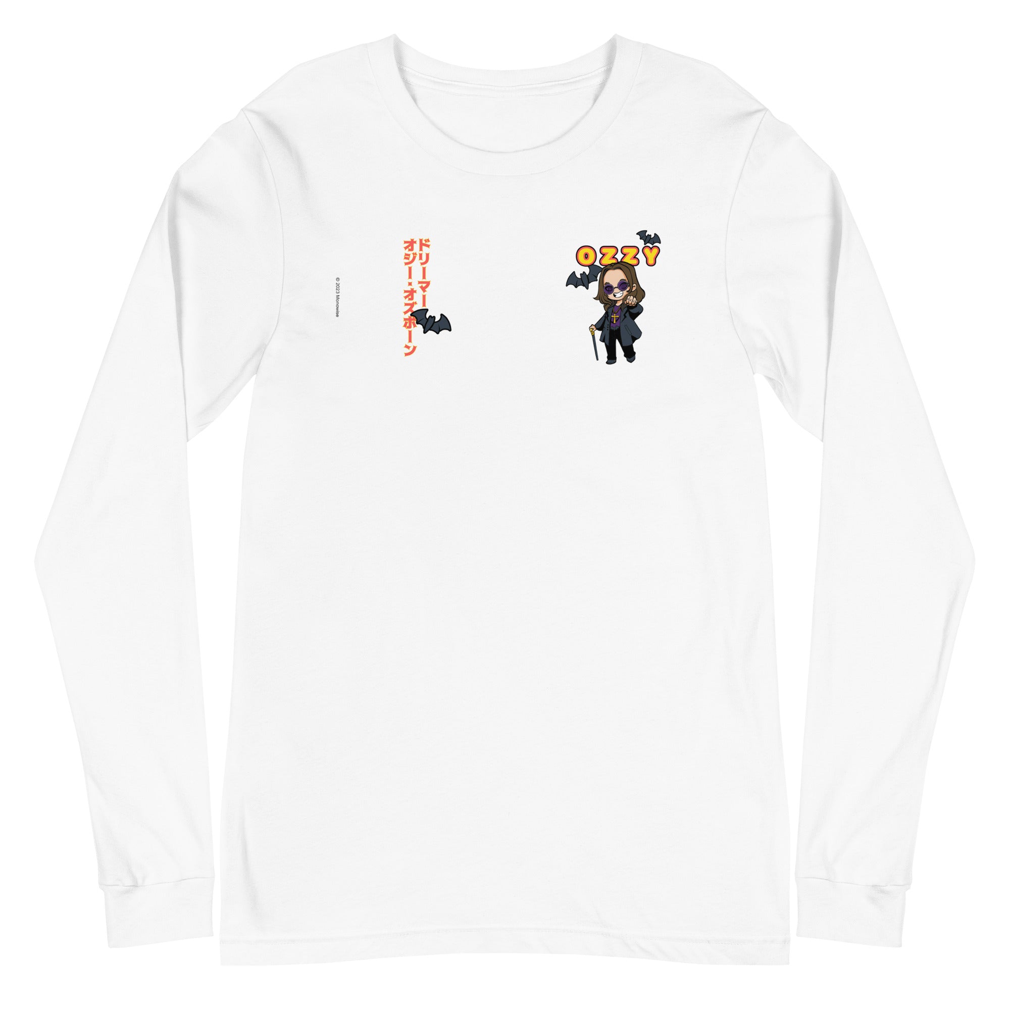 MERCHMOMENT Ozzy Osbourne - Cartoon Logo Long Sleeve T-Shirt [Apparel]