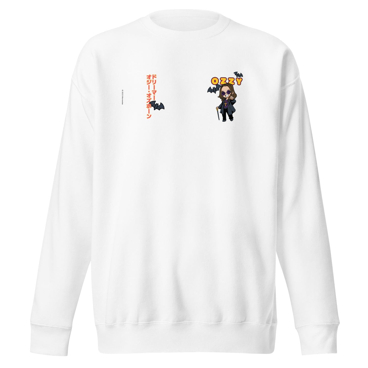 MERCHMOMENT Ozzy Osbourne - Cartoon Logo Sweatshirt [Apparel]