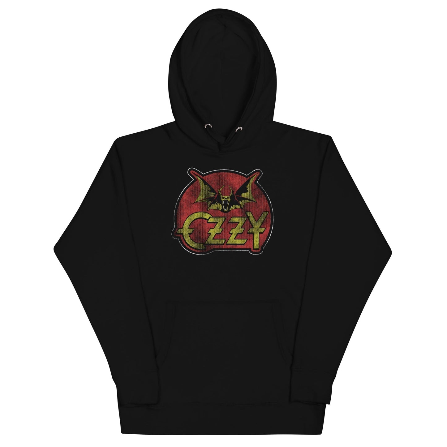 MERCHMOMENT Ozzy Osbourne - Flaming Bat Hoodie [Apparel]