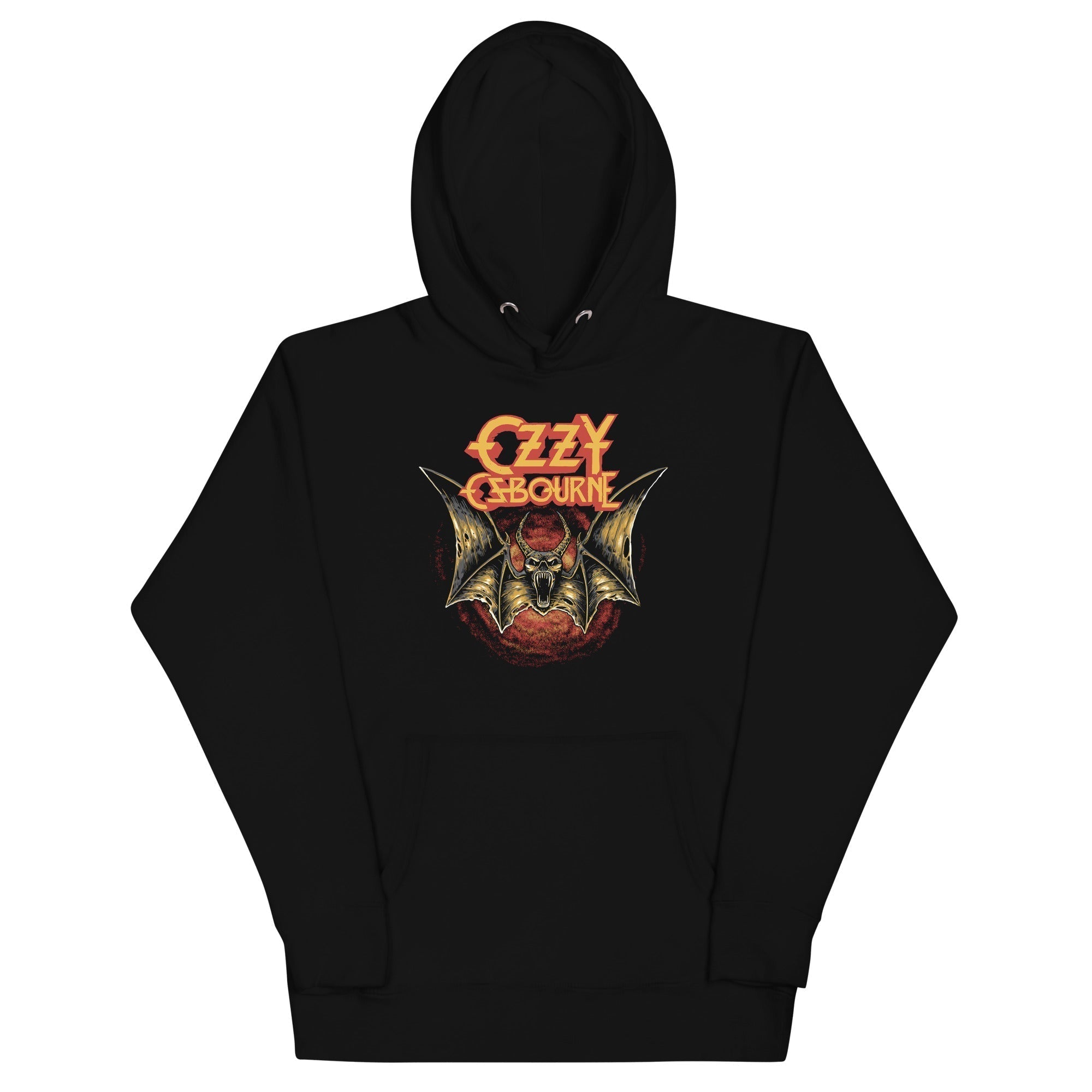 MERCHMOMENT Ozzy Osbourne - Screaming Bat Hoodie [Apparel]