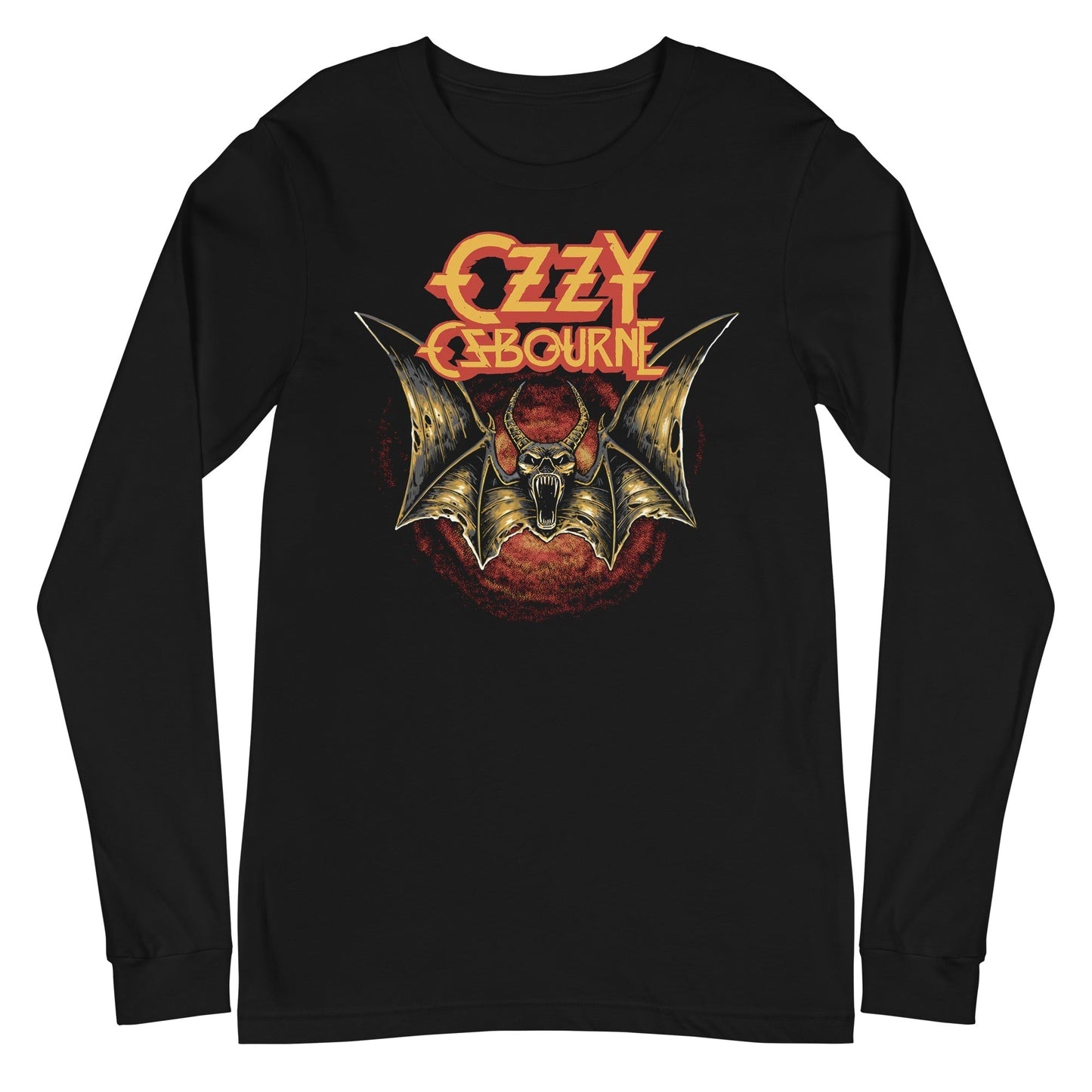 MERCHMOMENT Ozzy Osbourne - Screaming Bat Long Sleeve T-Shirt [Apparel]