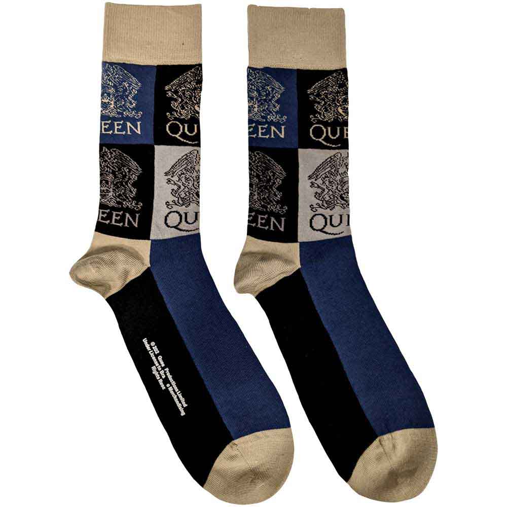 Queen Crest Blocks [Socks] – UCR