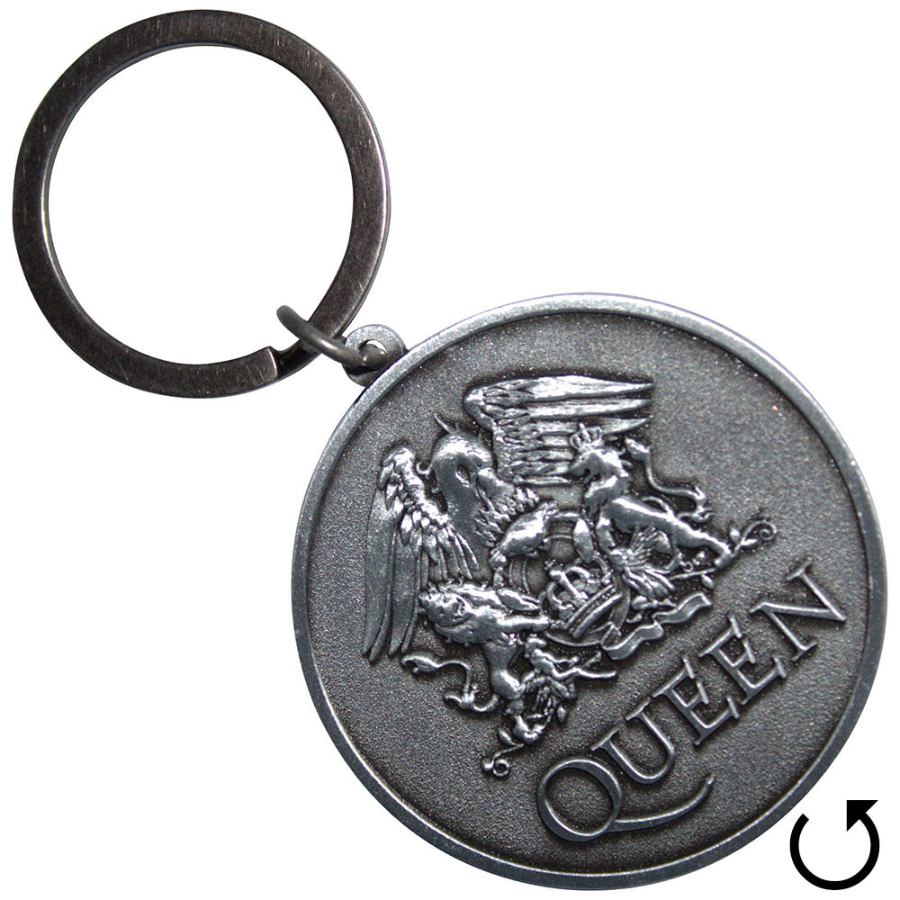 Queen Silver Crest Double Sided [Keychain] – UCR