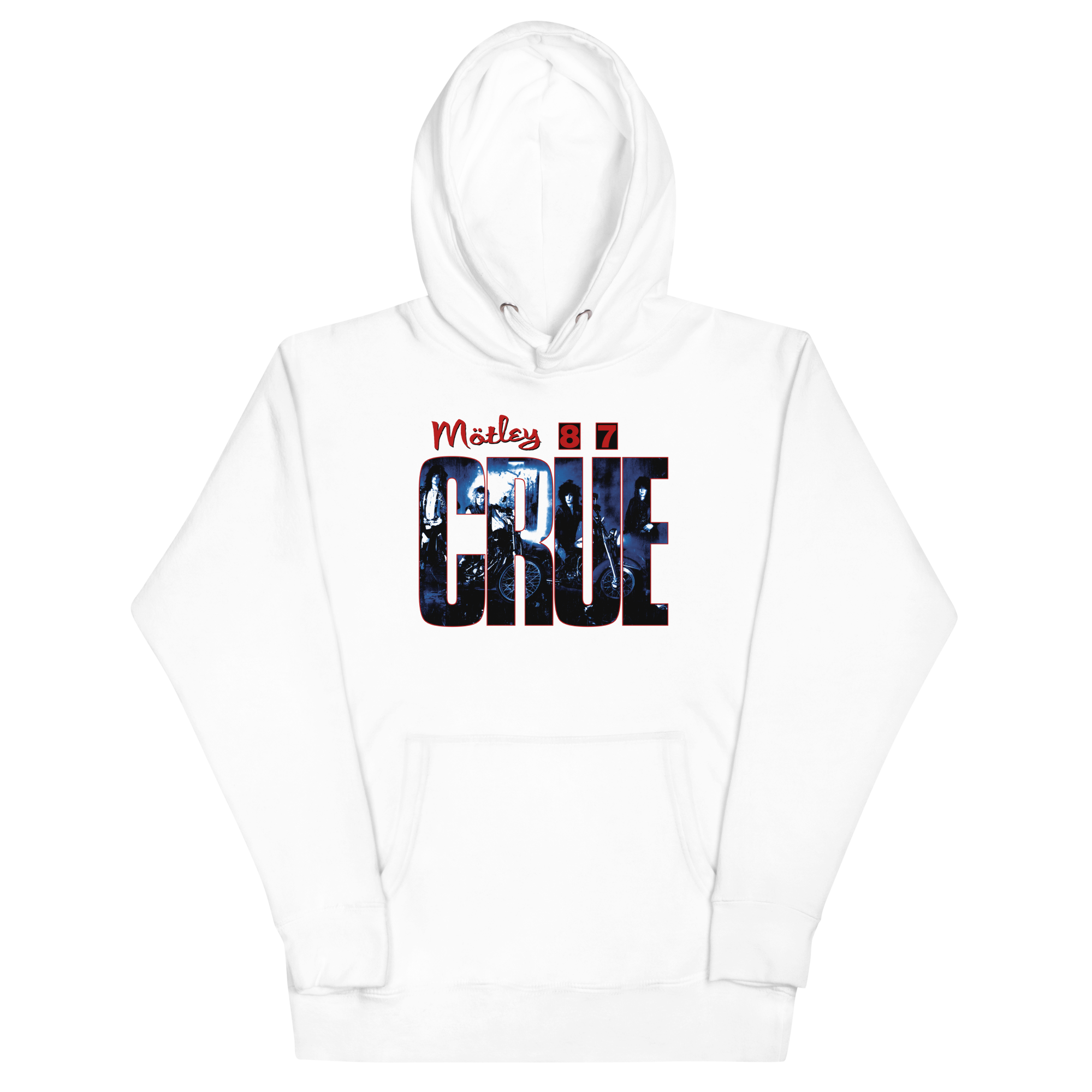 MERCHMOMENT Motley Crue - 1987 Tour Vintage Classic Hoodie [Apparel]