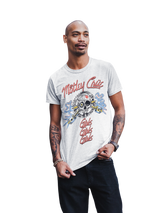 MERCHMOMENT Motley Crue Girl's Skull Jumbo Print T-shirt [Apparel]