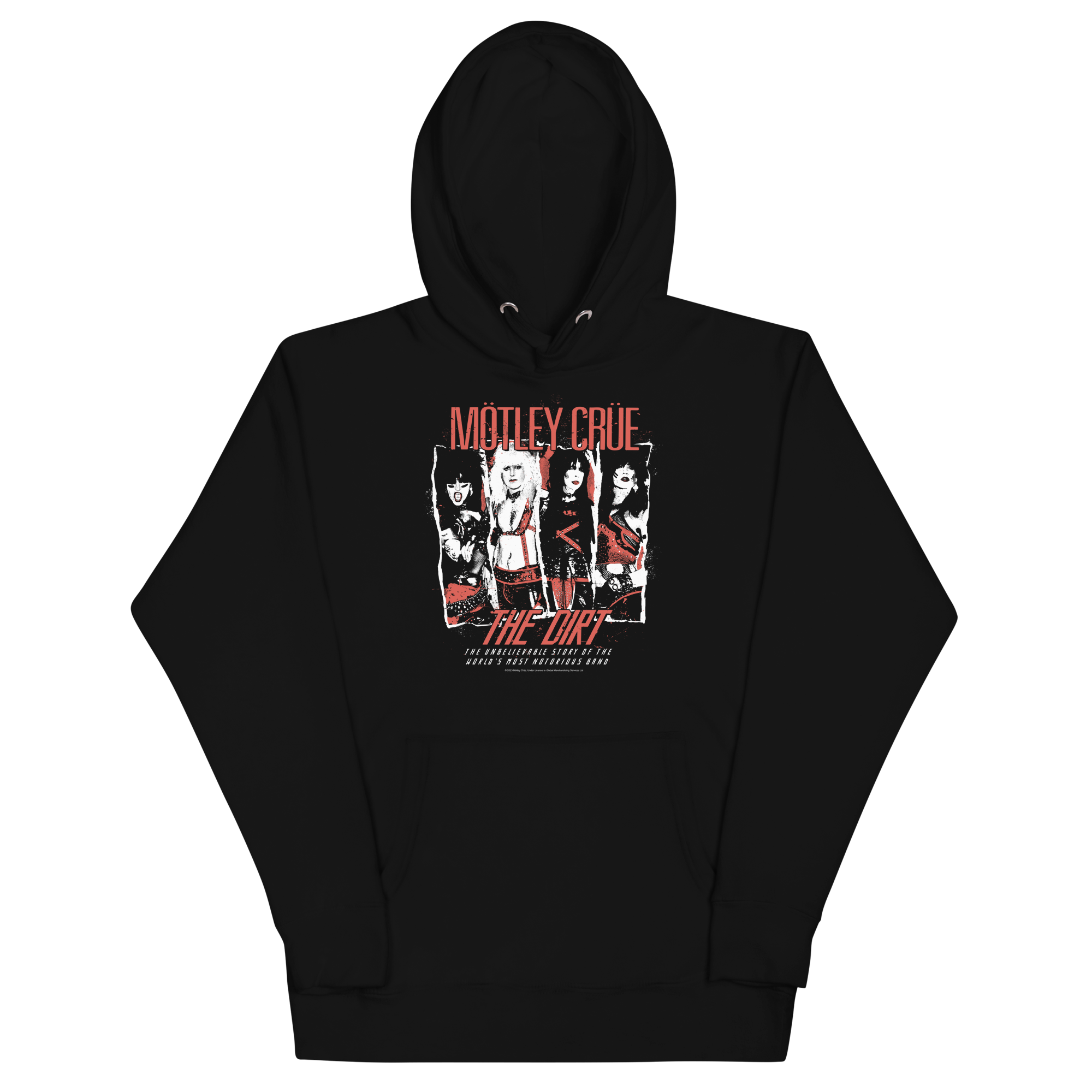 MERCHMOMENT Motley Crue The Dirt Classic Hoodie [Apparel]