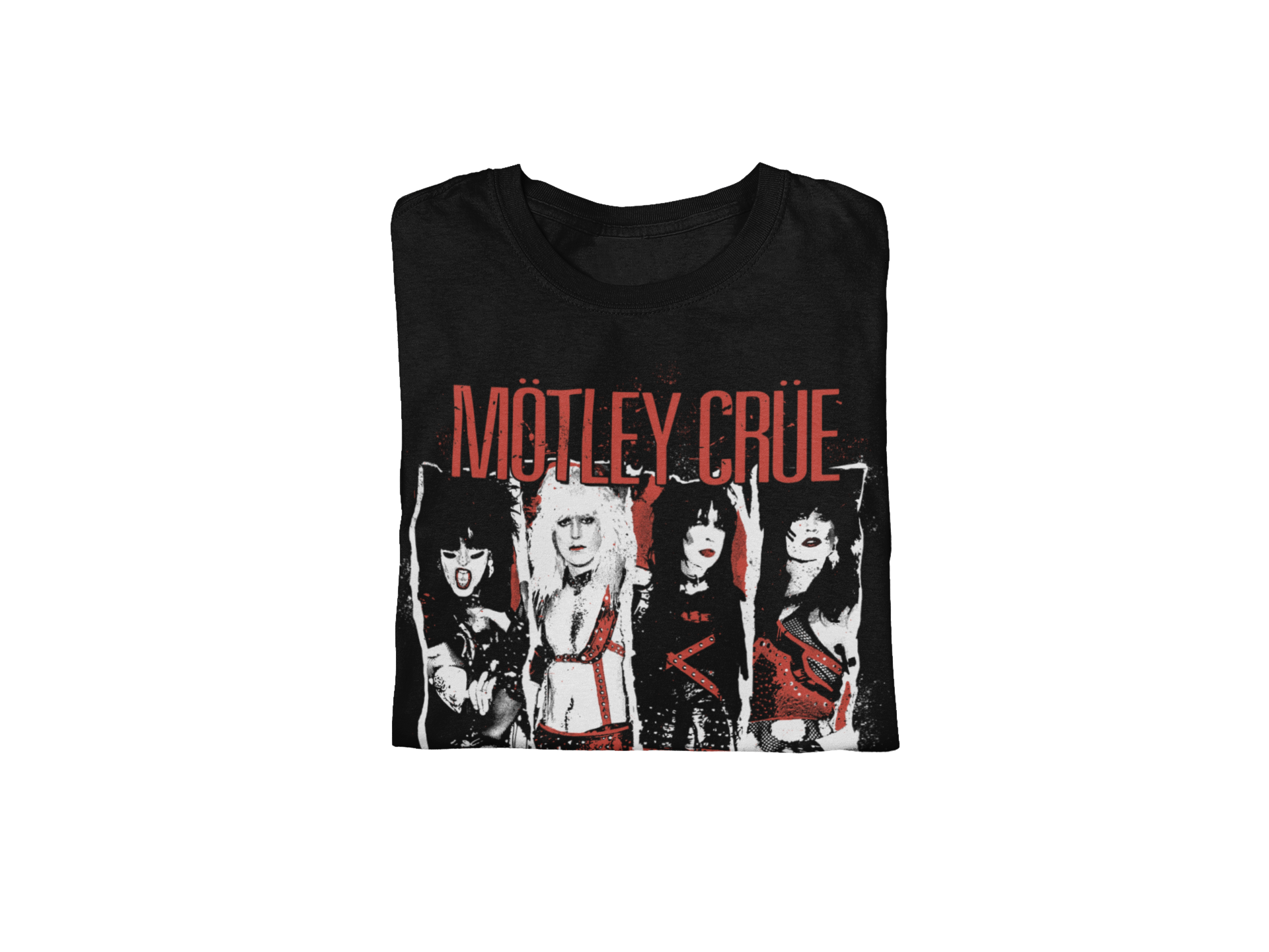 MERCHMOMENT Motley Crue the Dirt Jumbo Print T-shirt [Apparel]