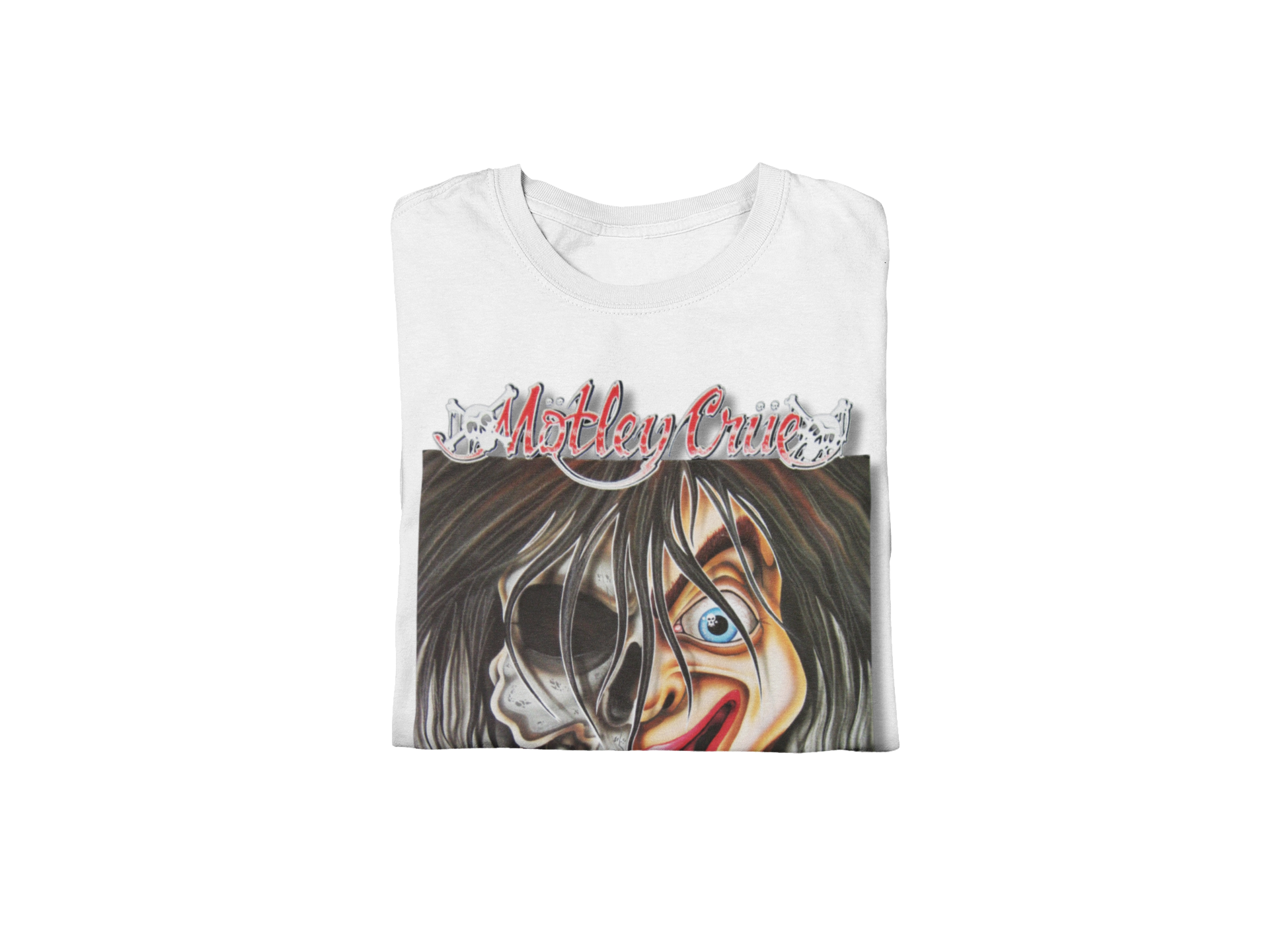 MERCHMOMENT Motley Crue - Vintage Dr. Feelgood Jumbo Print T-Shirt [Apparel]