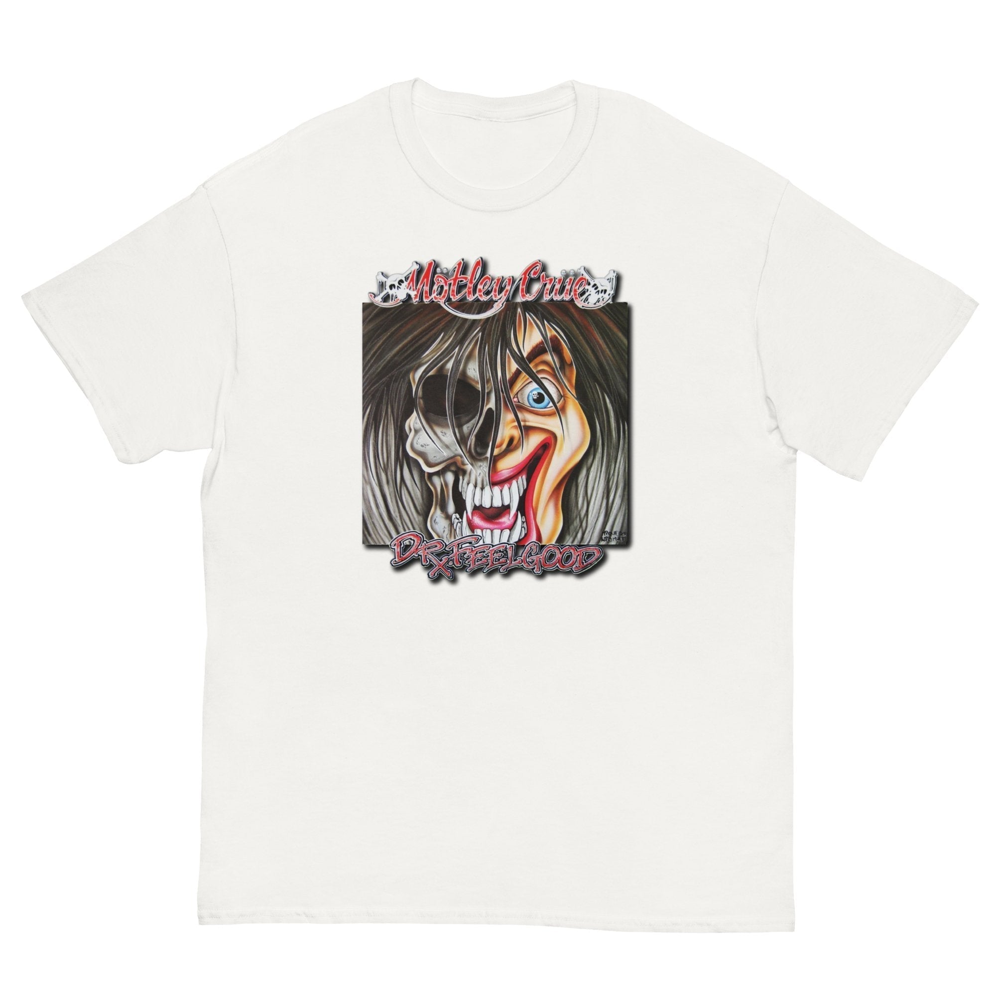 MERCHMOMENT Motley Crue - Vintage Dr. Feelgood Jumbo Print T-Shirt [Apparel]